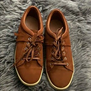 Zara suede sneakers; size 8